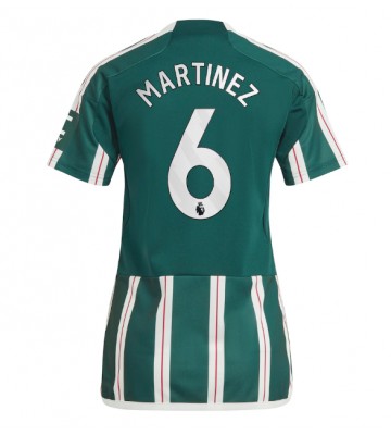 Manchester United Lisandro Martinez #6 Replika Udebanetrøje Dame 2023-24 Kortærmet